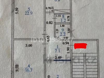 3-комнатная квартира · 65.8 м² · 3/5 этаж, 12-й мкр 1 за 23.5 млн ₸ в Актау