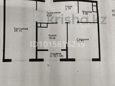 2-бөлмелі пәтер · 70 м² · 8/12 қабат, Макатаева 129/1, бағасы: 59 млн ₸ в Алматы, Алмалинский р-н