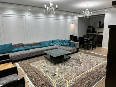 3-комнатная квартира, 105 м², 3/14 этаж помесячно, мкр Казахфильм, Хусаинова — Розыбакиева за 550 000 〒 в Алматы, Бостандыкский р-н