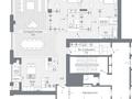 4-комнатная квартира · 221.7 м² · 2/18 этаж, Динмухамеда Кунаева 8а за 230 млн ₸ в Астане, Есильский р-н — фото 2