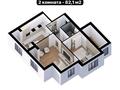 2-комнатная квартира · 82 м² · 8 этаж, 29а мкр 8 за 12 млн ₸ в Актау
