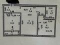 2-бөлмелі пәтер · 60.1 м² · 6/12 қабат, Толеметова, бағасы: 33 млн ₸ в Шымкенте, Туран р-н