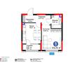 1-бөлмелі пәтер · 43 м² · 2/7 қабат, Ботагөз 2/1, бағасы: 34 млн ₸ в Алматы, Алатауский р-н — фото 5