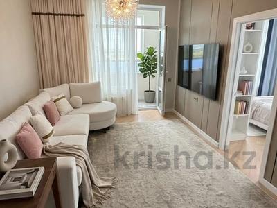 2-комнатная квартира · 52 м² · 4/12 этаж, Кабанбай батыр 63 за 43 млн ₸ в Астане, Есильский р-н