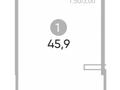 1-бөлмелі пәтер · 45.9 м² · 6/6 қабат, Райымбека 39г, бағасы: ~ 33.6 млн ₸ в Алматы, Ауэзовский р-н — фото 2