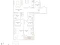 4-комнатная квартира · 151.5 м² · 2/9 этаж, Проспект Аль-Фараби и улица Маркова 77/1 за ~ 173.2 млн ₸ в Алматы, Бостандыкский р-н