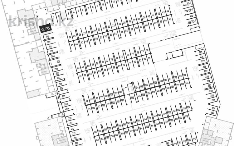 Паркинг · 21.6 м² · Жошы Хан 20 за 6 млн ₸ в Астане, Есильский р-н — фото 2