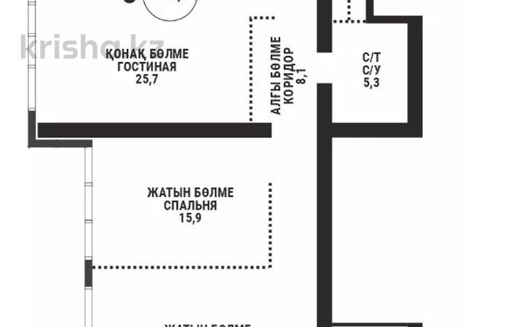 3-бөлмелі пәтер · 115 м² · 22/33 қабат, Аль-фараби 15/1, бағасы: 112 млн ₸ в Алматы, Бостандыкский р-н — фото 2
