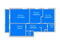 3-комнатная квартира, 103.9 м², 4/12 этаж, Абая 111 за 48.9 млн 〒 в Костанае — фото 2