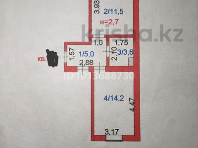 1-бөлмелі пәтер · 35 м² · 1/5 қабат, ЖМ Лесная поляна 1-51, бағасы: 16 млн ₸ в Косшы