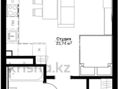 1-бөлмелі пәтер · 39 м² · 11/16 қабат, мкр. Нурлы Жол 57, бағасы: 19 млн ₸ в Усть-Каменогорске, Ульбинский