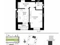1-комнатная квартира · 40.87 м² · 8/9 этаж, Шамши Калдаякова — Улы дала за ~ 26.5 млн ₸ в Астане, Сарайшык р-н — фото 2