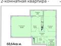 1-комнатная квартира, 48.76 м², 3/12 этаж, Жибек Жолы 42 за ~ 18 млн 〒 в Семее — фото 11
