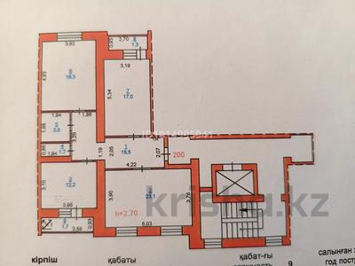 3-комнатная квартира · 97 м² · 6/9 этаж, ул. Жайау - Муса 7б 7 Б за 45 млн ₸ в Павлодаре