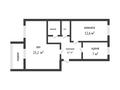 2-комнатная квартира · 65 м² · 1/6 этаж, ВОИНОВ-ИНТЕРНАЦИОНАЛИСТОВ 14 за 23.5 млн ₸ в Костанае — фото 6