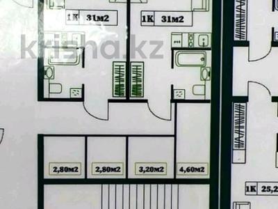 1-бөлмелі пәтер · 31 м², Мухамедханова 28, бағасы: 14.5 млн ₸ в Астане, Нура р-н