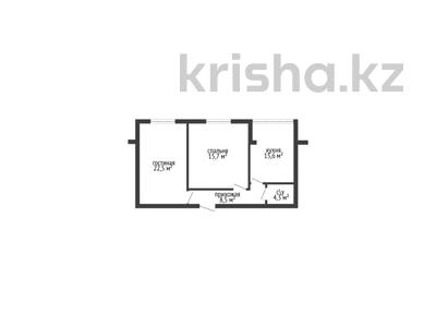 2-бөлмелі пәтер · 66.67 м² · 2/5 қабат, Алтын орда 49л/9, бағасы: 18.5 млн ₸ в Актобе