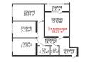 3-комнатная квартира, 97.87 м², 8/16 этаж, Темирбаева 50 за ~ 35.4 млн 〒 в Костанае