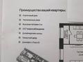 2-бөлмелі пәтер · 69.18 м² · 1/12 қабат, Улица Чингиз Айтматов 79/1 — Чингиз Айтматов 79/1, бағасы: 31.5 млн ₸ в Астане, Сарыарка р-н — фото 4