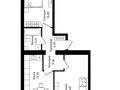 2-бөлмелі пәтер · 69.18 м² · 1/12 қабат, Улица Чингиз Айтматов 79/1 — Чингиз Айтматов 79/1, бағасы: 31.5 млн ₸ в Астане, Сарыарка р-н — фото 2