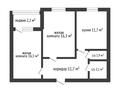 2-комнатная квартира · 61 м² · 7/9 этаж, Сарыарка 3/2 за 30.9 млн ₸ в Кокшетау — фото 9