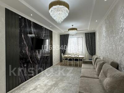 3-бөлмелі пәтер, 95 м², 4/10 қабат, Аманжолова 24 — Нажимиденова, бағасы: 64 млн 〒 в Астане, Алматы р-н