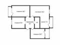3-комнатная квартира · 90.4 м² · 5/5 этаж, Садовая 27 за 23 млн ₸ в Костанае — фото 8