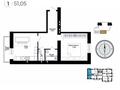 2-комнатная квартира · 51.7 м² · 7/10 этаж, Шоссе Коргалжын 31 за 17.5 млн ₸ в Астане, Есильский р-н — фото 9