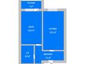 1-комнатная квартира · 43.8 м² · 3/5 этаж, Нурсултана Назарбаева 225 за 19.5 млн 〒 в Костанае — фото 4