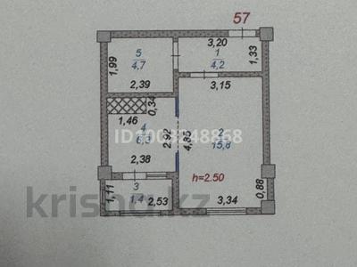 1-комнатная квартира · 34 м² · 8/9 этаж, мкр Астана , Нурсат 86 за 20 млн 〒 в Шымкенте, Каратауский р-н