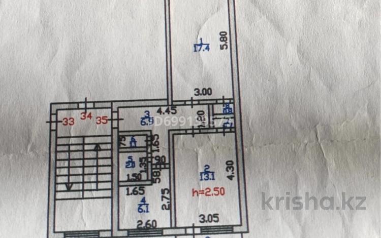 2-бөлмелі пәтер · 48.9 м² · 5/5 қабат, Калмыкова 4, бағасы: 12 млн ₸ в Балхаше — фото 2