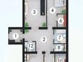 3-бөлмелі пәтер · 140 м² · 4/8 қабат, 32А ш/а. 4 — школа √29, бағасы: 34 млн ₸ в Актау, 32А мкр — фото 2