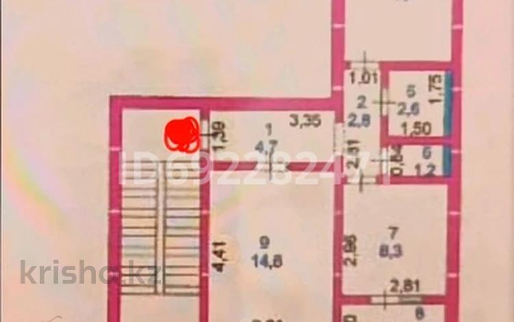2-комнатная квартира · 51.2 м² · 3/5 этаж, мкр Центральный, Сырым Датова 11а — Сырым Датова 11 а, Восток, Арын за 22 млн ₸ в Атырау — фото 2