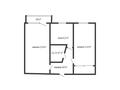 2-бөлмелі пәтер · 45.5 м² · 2/5 қабат, Комсомольский 34, бағасы: 11.5 млн ₸ в Рудном — фото 10