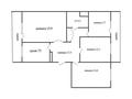 4-бөлмелі пәтер · 81.7 м² · 2/5 қабат, проспект Абая, бағасы: 36.5 млн ₸ в Костанае — фото 13