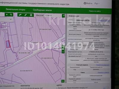 Участок · 2 га, Ташкенсаз за 12 млн ₸