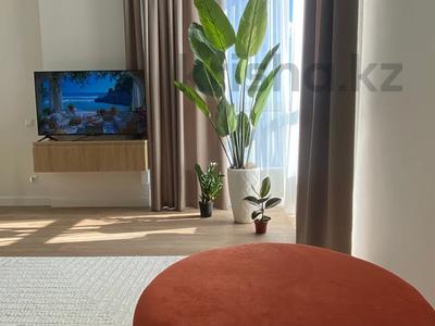 2-комнатная квартира · 53 м² · 14/21 этаж, Акмешит 1 — EUROPE CITY ЖК, SHERATON HOTEL, ABU DHABI PLAZA за 37 000 ₸ в Астане, Есильский р-н