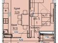 1-комнатная квартира · 42 м² · 2/4 этаж, мкр Нуршашкан (Колхозши), Санлак 17/1 за 27 млн ₸ в Алматы, Турксибский р-н