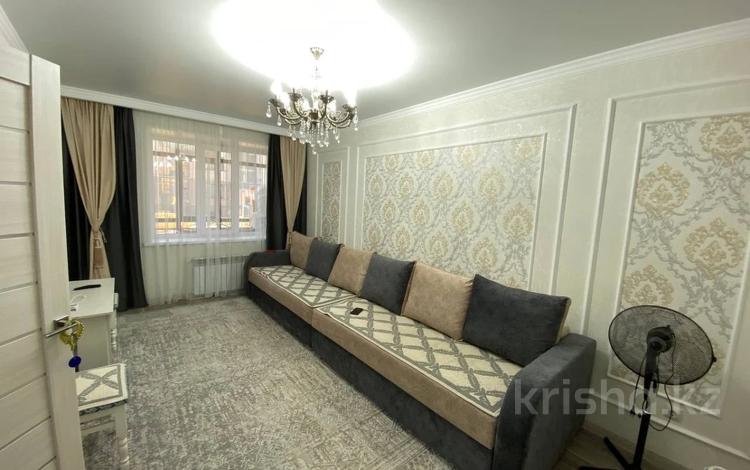 3-бөлмелі пәтер · 84.9 м² · 1/4 қабат, Береке шағын ауданы, бағасы: 46 млн ₸ в Костанае, Микрорайон Береке — фото 2