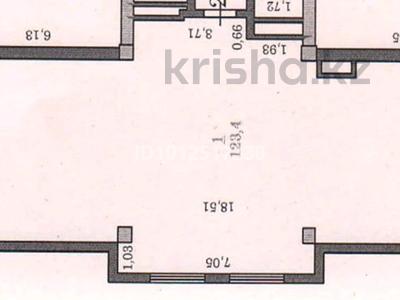 4-комнатная квартира · 122 м² · 5/7 этаж, мкр Нурсат, жилмассив Нурсат за 55 млн ₸ в Шымкенте, Каратауский р-н