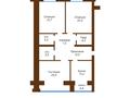 3-комнатная квартира · 118.7 м² · 1/3 этаж, мкр Старый Аэропорт, Улица Шапетова Коспанов 15 за 39.2 млн ₸ в Уральске — фото 8