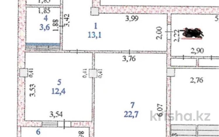 2-комнатная квартира · 71 м² · 2/9 этаж, мкр Нурсая, Абулхайыр хана 74-5 за 36 млн 〒 в Атырау — фото 2