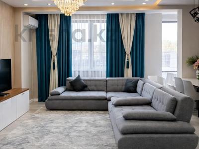 4-бөлмелі пәтер · 136 м² · 6/12 қабат, Аль-Фараби 1а, бағасы: 152 млн ₸ в Алматы, Медеуский р-н