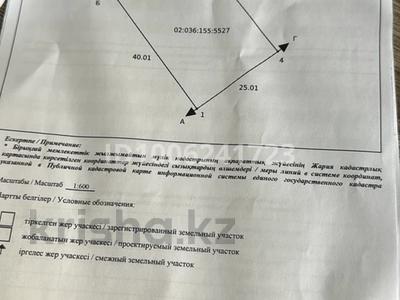 Участок · 10 соток, Акжар+ 557 — Ул ушкиян за 3 млн ₸ в Актобе, жилой массив Акжар-2
