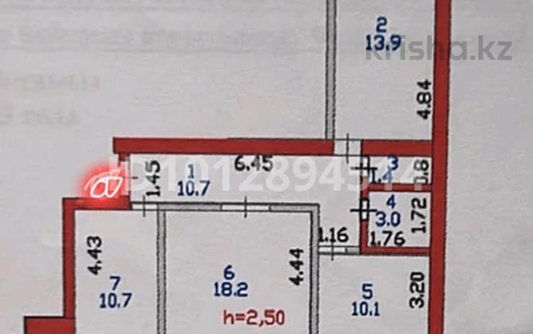 3-бөлмелі пәтер · 72 м² · 8/9 қабат, Валиханова 1/4 — IT лицей, бағасы: 32 млн ₸ в Петропавловске — фото 11