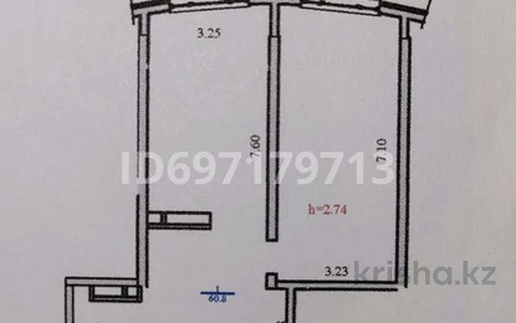 2-бөлмелі пәтер, 61 м², 13 қабат, Навои 9/1, бағасы: 41 млн 〒 в Алматы, Ауэзовский р-н — фото 2