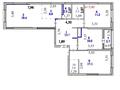 4-бөлмелі пәтер · 89 м² · 14/17 қабат, Туран 52/2, 52/3, бағасы: 71.8 млн ₸ в Астане, Есильский р-н — фото 18