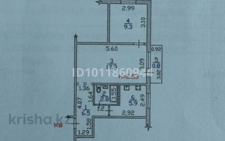 2-бөлмелі пәтер · 45 м² · 4/4 қабат, Айтеке би 194 — Гоголя Байзакова, бағасы: 25 млн ₸ в Алматы, Алмалинский р-н — фото 2