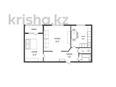 2-комнатная квартира · 52 м² · 4/9 этаж, Сатпаева 14 за 25 млн ₸ в Усть-Каменогорске
