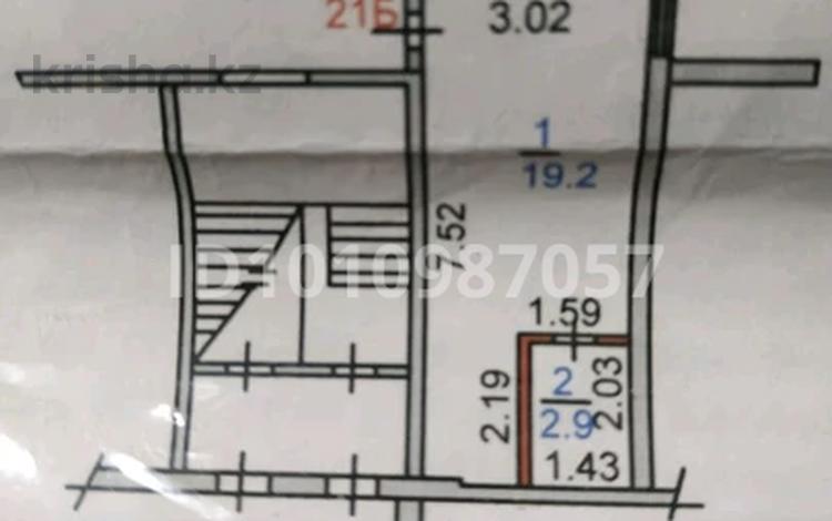 1-бөлмелі пәтер · 22.1 м² · 1/6 қабат, проспект Абая 33/1 — индустриальный колледж, бағасы: 8.7 млн ₸ в Костанае — фото 4